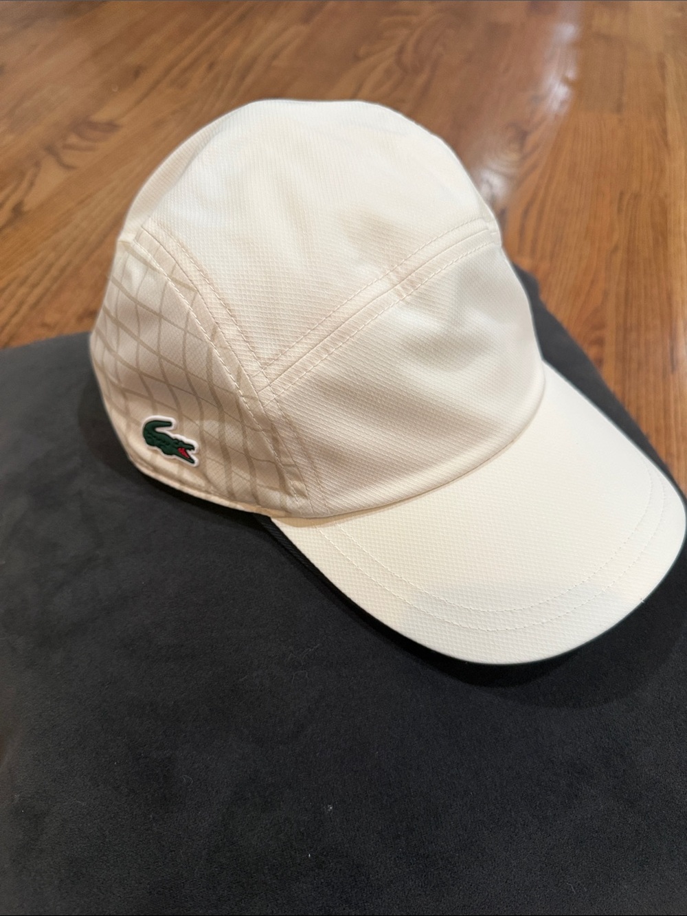 Lacoste White Men's Performance Tennis Cap